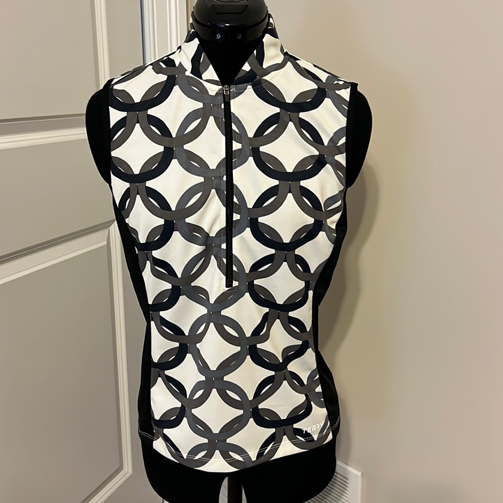 TERRY BICYCLES Cycling Top Tank Quarter Zip